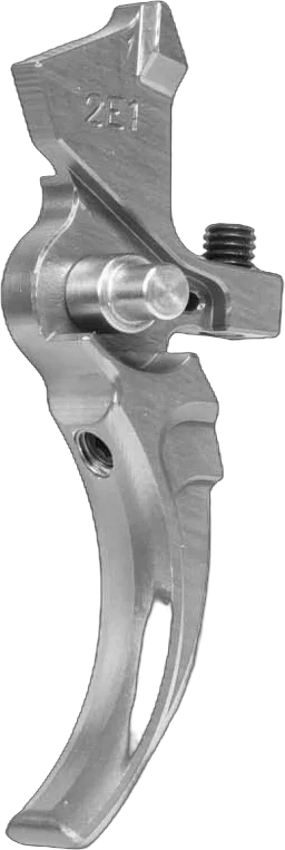 GATE Nova Trigger 2E1 trigger plate – Silver
