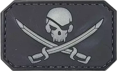 GFC Tactical 3D Patch - Pirate skull