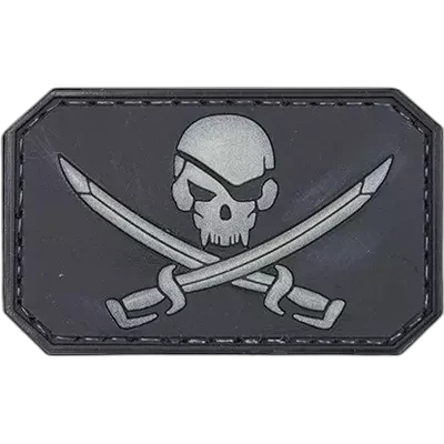 GFC Tactical 3D Patch - Pirate skull
