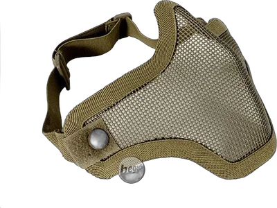 Gesichtsschutz Maske "leicht" - TAN