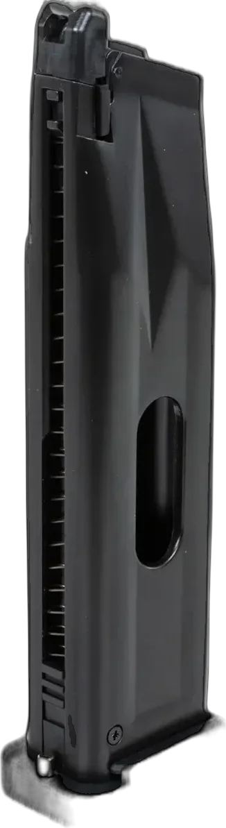 SRC CO2 cartridge 32 rounds SRC for Hi-Capa QB replicas Black