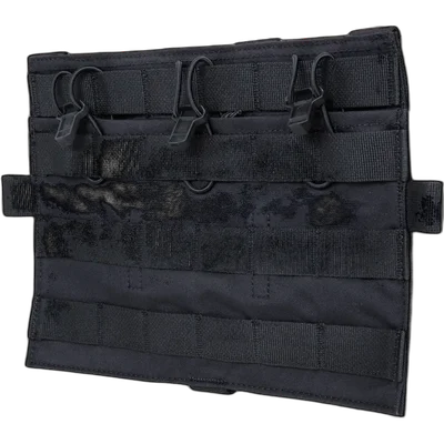 Ape Force Gear load panel for 3 M4/M16 Flat magazines Black