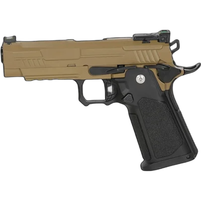 Arcturus Hi-Capa Vanguard 4.3" Gun GBB - Half-Tan