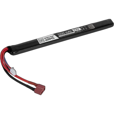 Specna Arms LiPo 7.4V 1200mAh 20C/40C Battery - T-Connect (Deans) - Under AK Dust Cover