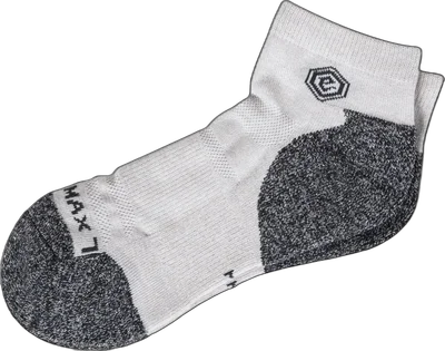 Blue Label 'Iguana' Low-Top Socks Light Grey