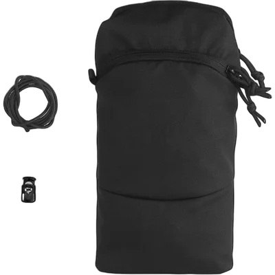 WoSport Cargo universal pocket 3x6 Vertical Laser Cut Black