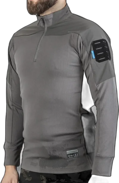 Blue Label Frogmen Tactical Wolf Grey Shirt