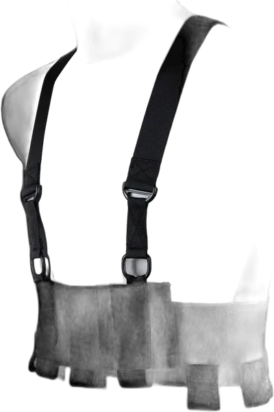 Low-Vis Chest Rig - Black