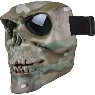 WoSport Skeleton Full Face Mask MC
