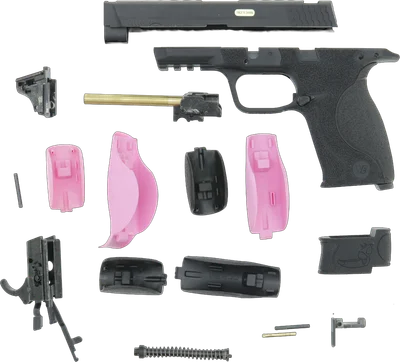 WE Big Bird GBB schwarz, mit Metallschlitten - Teilespender für Bastler (frei ab 18 J.)