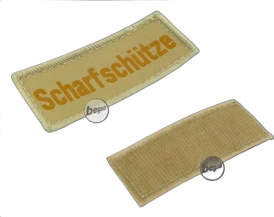 Aufnäher "Scharfschütze", neue Version - TAN