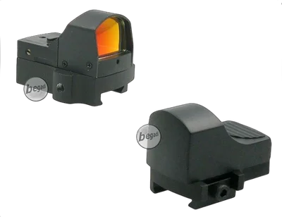 BEGADI Mini Reddot mit Lichtsensor - schwarz (Shock-Proof)