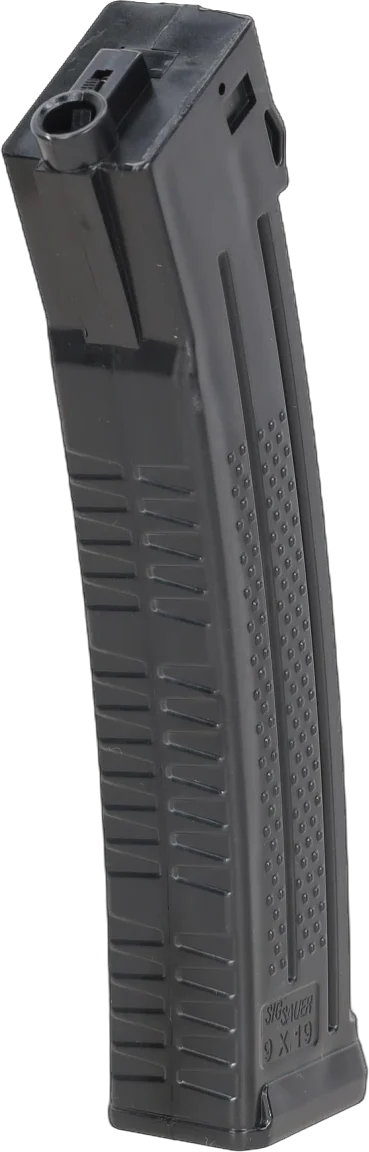 King Arms Mid-cap 100 round King Arms x Sig Sauer magazine for MPX-K replicas Black