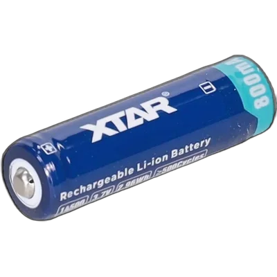 XTAR Li-Ion 3.7V mAh 14500/AA/R6 800 mAh battery