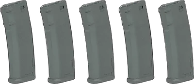 Specna Arms Set of 5 S-Mag Hi-Cap magazines for 380 BBs - Chaos Grey