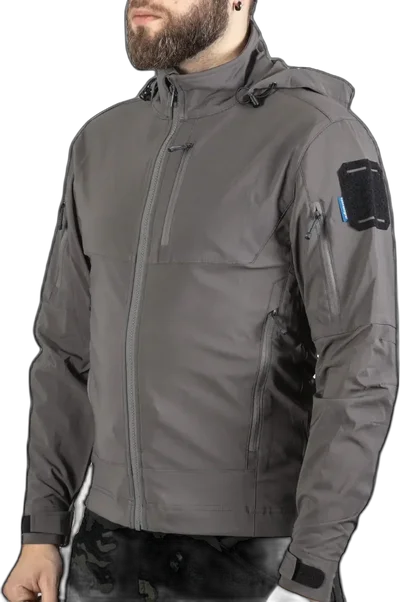 Emerson Blue Label Softshell Jacket "Fog" Wolf Grey