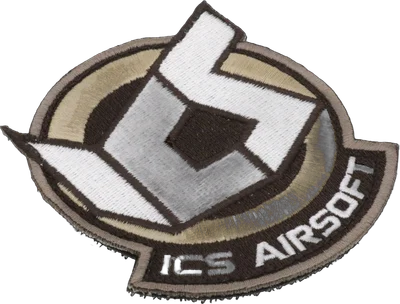 ICS Airsoft Kontur Patch, mit Klett