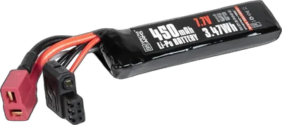 Specna Arms x Gens Ace 450 mAh 15C 7.7V High Voltage T-Deans G-Tech Li-Po Battery