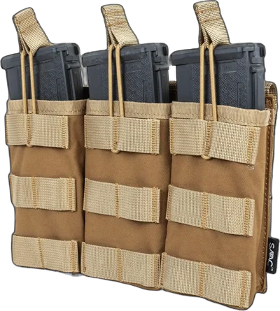SATAC Triple open type loader for M4/M16 magazines Specna Arms Tactical Tan