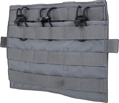 Ape Force Gear load panel for 3 M4/M16 Flat Wolf Grey magazines