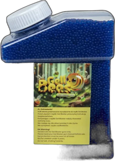 GelBee's Gelblaster GelBees blue BBs - large bottle