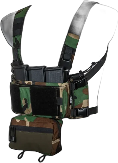 Tactical Adaptive V2 Woodland Chest Rig Vest