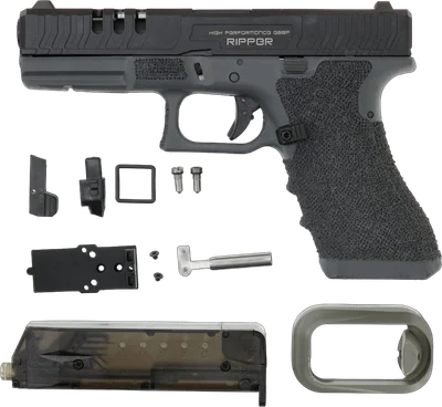 Army Armament R17 Ripper GBB, Begadi Special Version -schwarz grau - für Bastler (frei ab 18 J.)