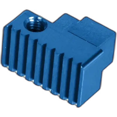 STORM Aluminum CNC magazine release for STORM PC1 replica Blue
