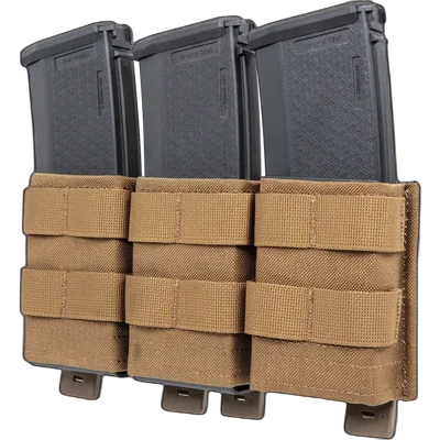 WoSport triple rifle magazine pouch Coyote Brown