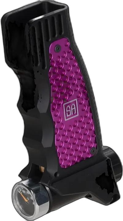 Specna Arms x Mancraft MSG Speedsoft Grip pistol grip with MMR regulator Violet