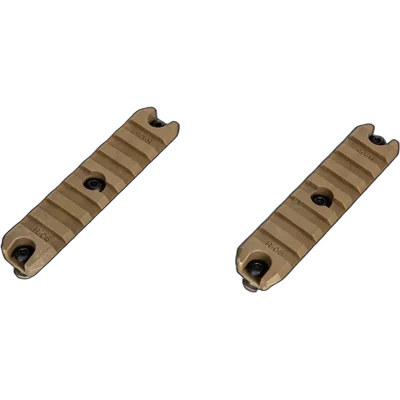 AMOEBA M-LOK 3.5” Polymer Rail (2 Pcs) - Dark Earth