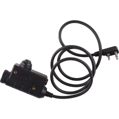 EARMOR M51 PTT Button (Kenwood) - Black