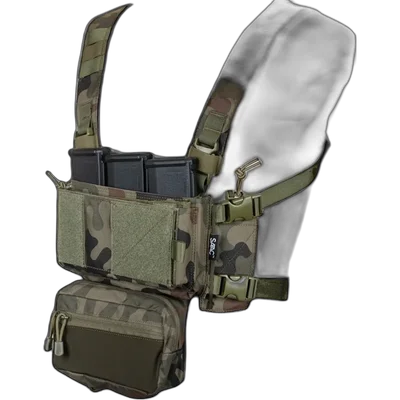Specna Arms Tactical Adaptive Chest Rig Vest V2 Pattern 93 Forest Panther