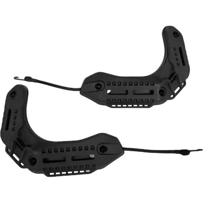 WoSport Mounting rail set for Wosport Type MK helmets Black