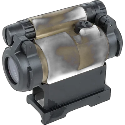 JJ Airsoft M5 red dot sight with 3 mounts Tan