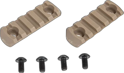 5-slot FMA rail for helmet TB1421 FDE