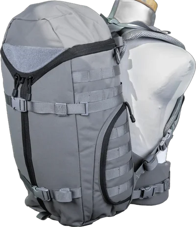 Tactical Grey 40L patrol backpack