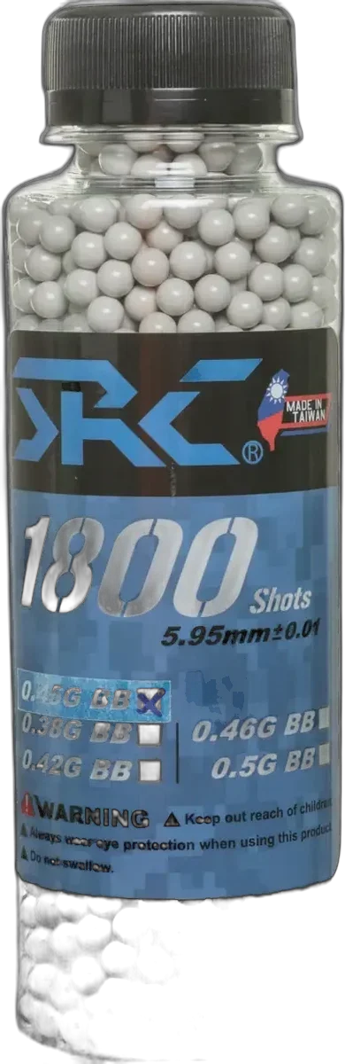 SRC BBs 0.45g bottle 1800 pcs White