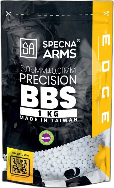 Specna Arms EDGE ULTRA™ BIO precision BB's 0.20g - 1 kg - white