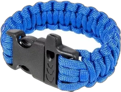 Element Survival bracelet (Fastex) – blue