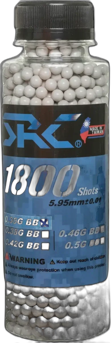 SRC BBs 0.36g bottle 1800 pcs White