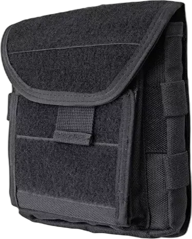 GFC Tactical Administration panel with map pouch – BLACK