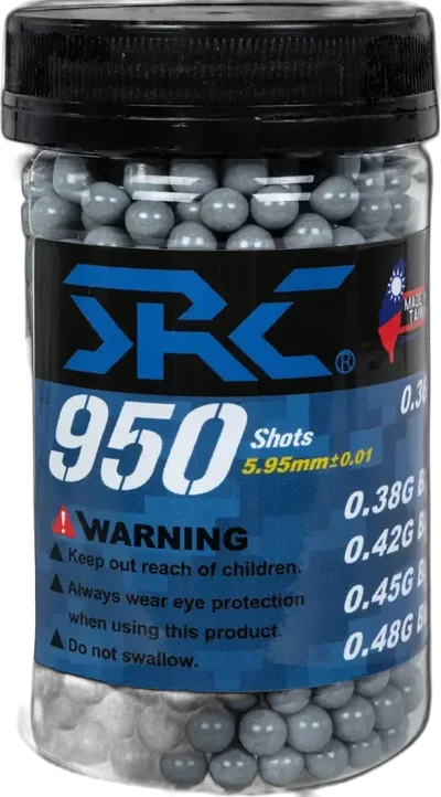 SRC BBs 0.46g bottle 950 pcs Grey