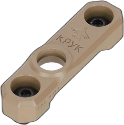 KPYK CRC 9039 QD mounting under M-LOK mount - Tan