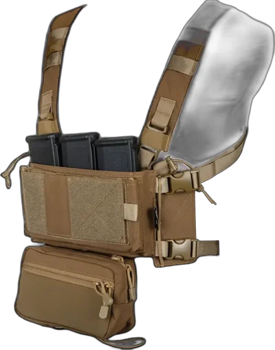 Tactical Adaptive V2 Tan Chest Rig waistcoat