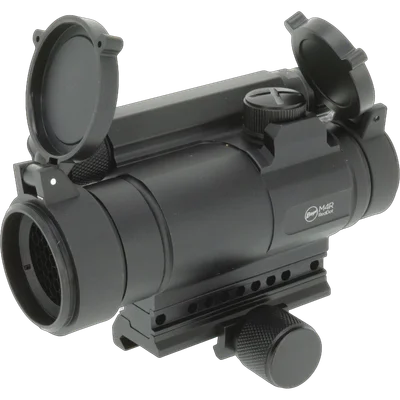 BEGADI M4R Red Dot Sight (rot + grün) inkl. Killflash und FlipUp Covers (Shock-Proof)