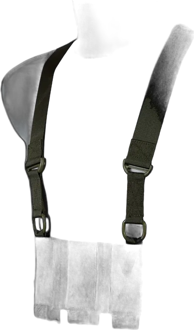 Low-Vis Chest Rig - Olive