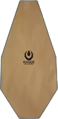 Range Solutions Alpha zone stickers - 50 pcs - brown