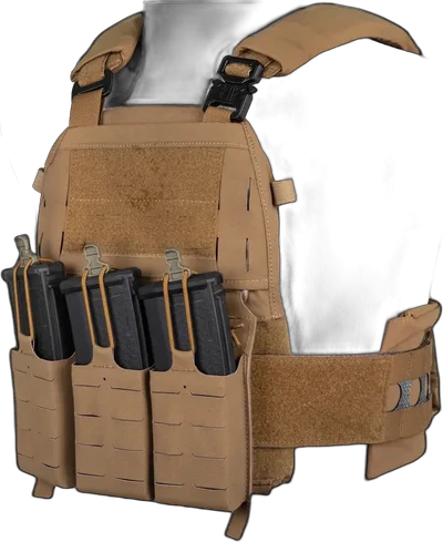 WoSport Plate Carrier Wosport VE-75 tactical vest Coyote Brown