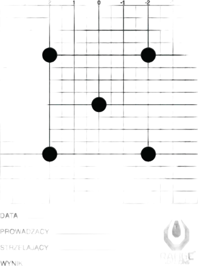 Range Solutions TS-12 shooting target - 100 pieces